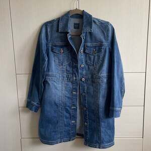 J. JILL Denim Duster Jacket Sz P/M